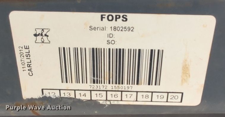 image for item DN3769 2012 Hamm 3412P single drum roller