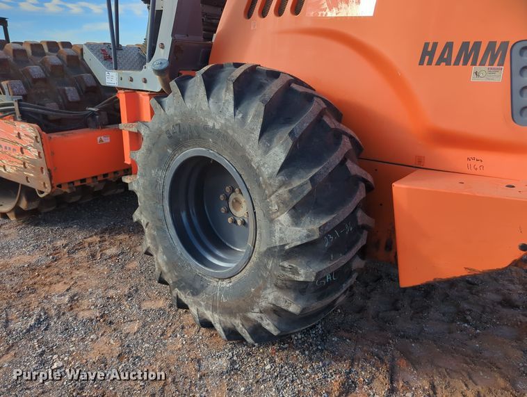 image for item DN3769 2012 Hamm 3412P single drum roller