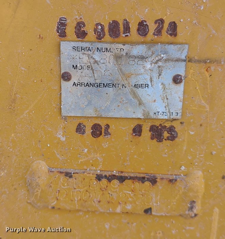 image for item DN3771 2018 Caterpillar D6T XW  dozer