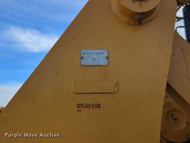 image for item DN3771 2018 Caterpillar D6T XW  dozer