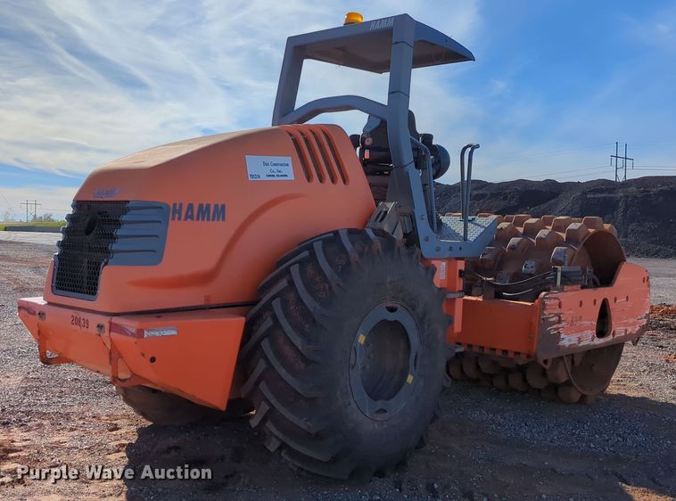 image for item DN3772 2012 Hamm 3412P  single drum vibratory roller