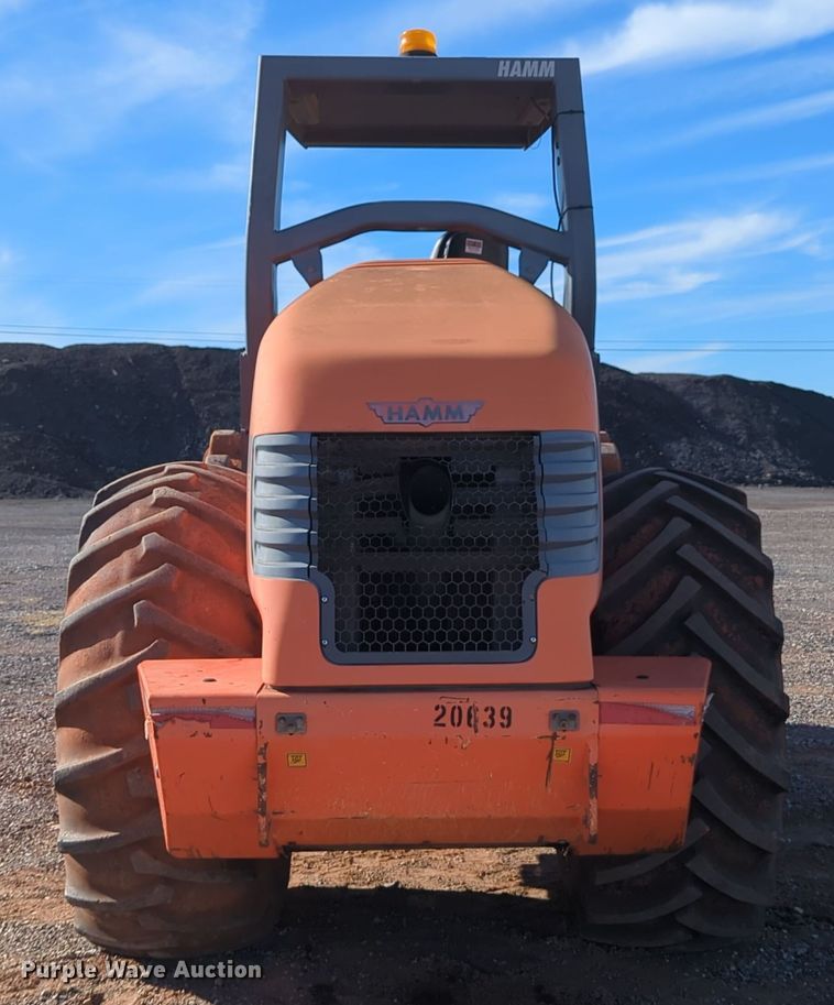 image for item DN3772 2012 Hamm 3412P  single drum vibratory roller