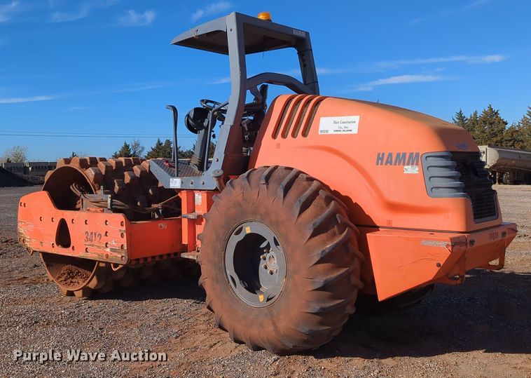 image for item DN3772 2012 Hamm 3412P  single drum vibratory roller