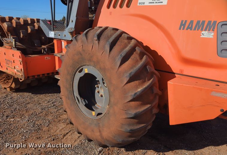 image for item DN3772 2012 Hamm 3412P  single drum vibratory roller