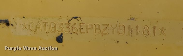 image for item DN3773 2012 Caterpillar 336E L  excavator