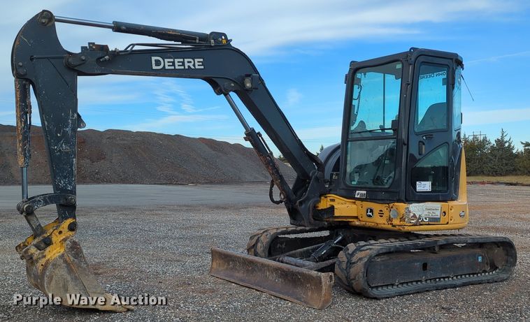 image for item DN3775 2016 John Deere 50G mini excavator
