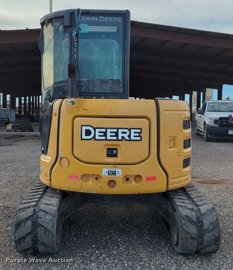 image for item DN3775 2016 John Deere 50G mini excavator