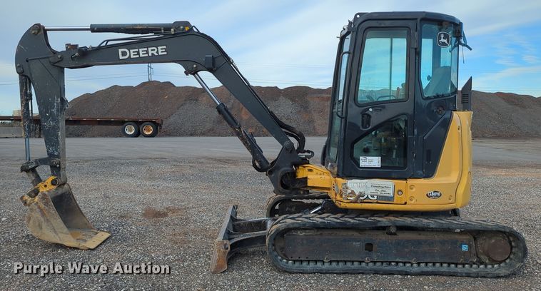 image for item DN3775 2016 John Deere 50G mini excavator