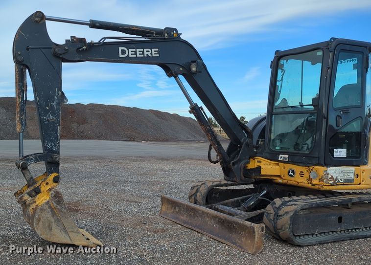 image for item DN3775 2016 John Deere 50G mini excavator