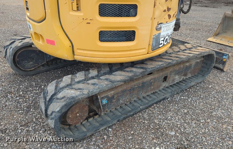 image for item DN3775 2016 John Deere 50G mini excavator