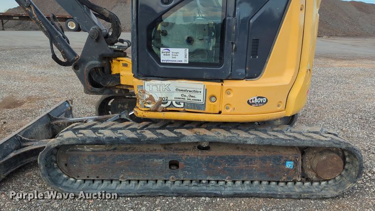 image for item DN3775 2016 John Deere 50G mini excavator