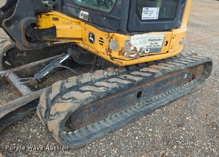 image for item DN3775 2016 John Deere 50G mini excavator