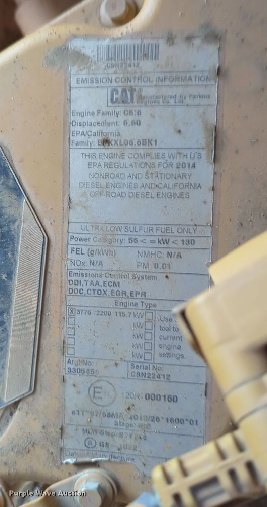 image for item DN3777 2014 Caterpillar D6K2 XL  dozer