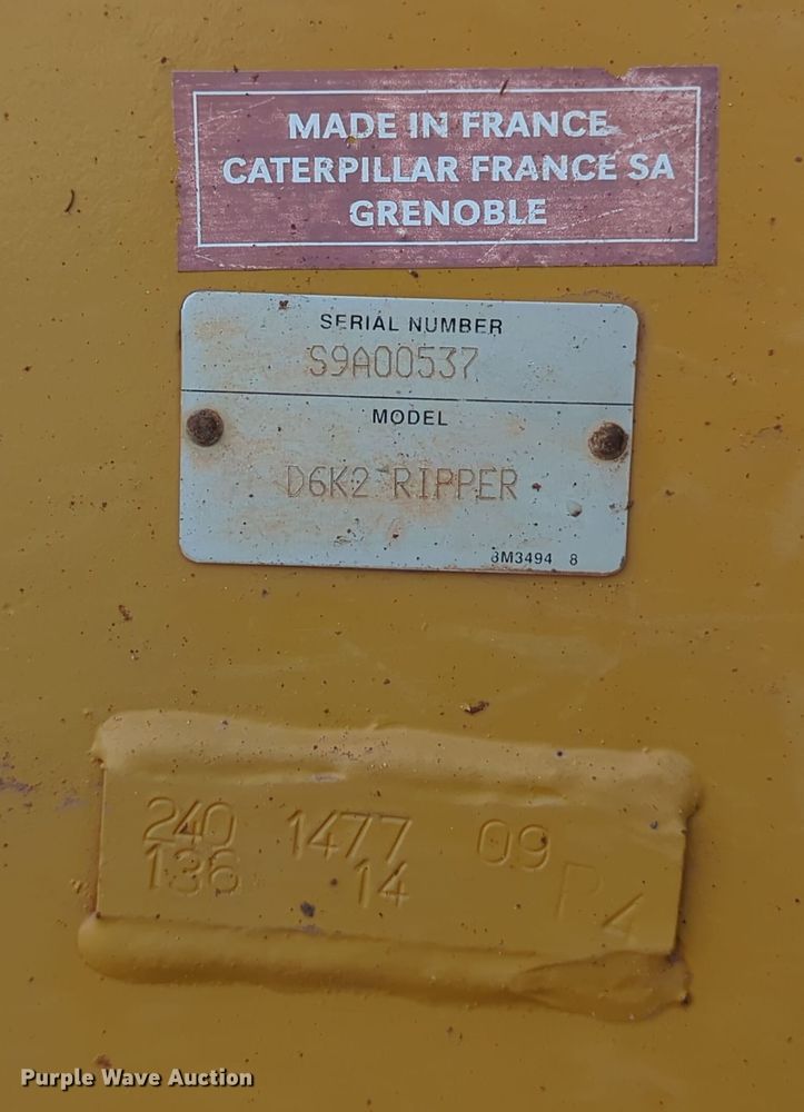 image for item DN3778 2014 Caterpillar D6K2 XL  dozer