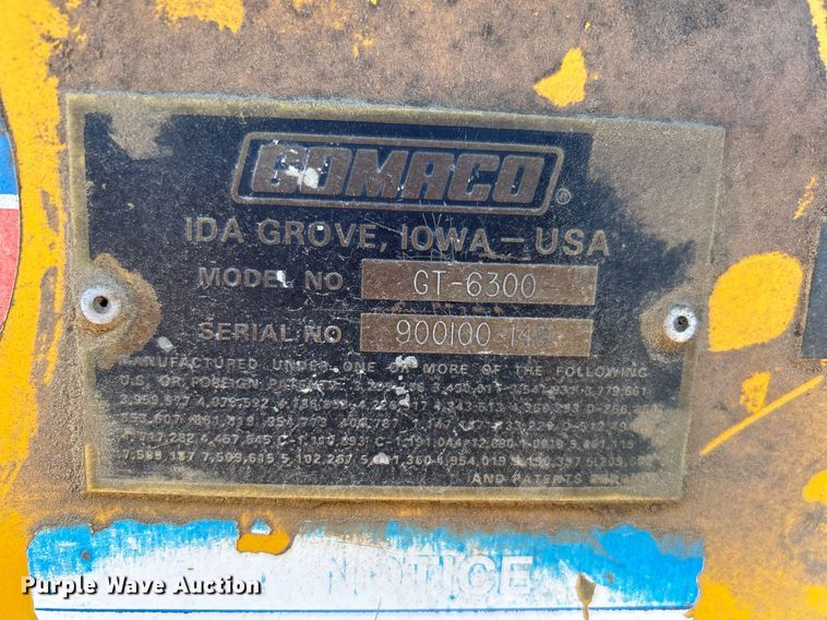 image for item DN8162 Gomaco Commander III GT6300  slip form paver