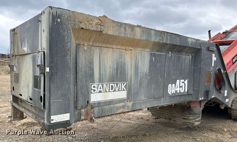 image for item DO2208 2013 Sandvik QA451  screening plant