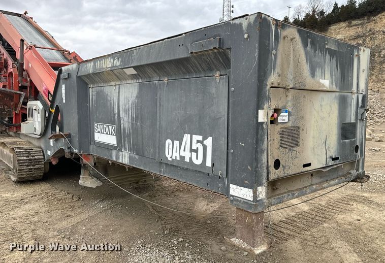 image for item DO2208 2013 Sandvik QA451  screening plant