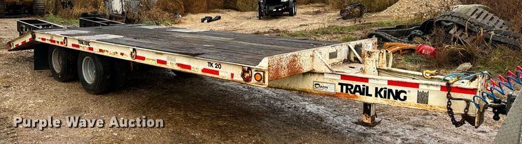 image for item DO2209 2000 Trail King TK20-2400  equipment trailer