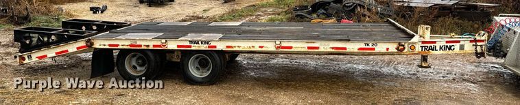 image for item DO2209 2000 Trail King TK20-2400  equipment trailer