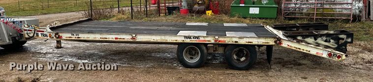 image for item DO2209 2000 Trail King TK20-2400  equipment trailer
