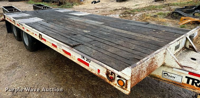 image for item DO2209 2000 Trail King TK20-2400  equipment trailer