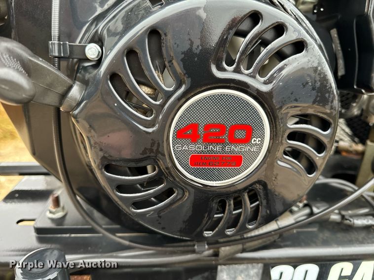 image for item DO2212 Shop built  lube trailer