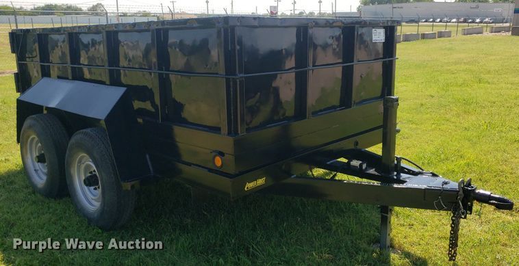 image for item DO3025 1994 Parker Performance Power Hoist  dump trailer