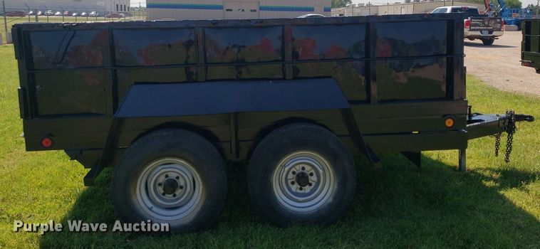 image for item DO3025 1994 Parker Performance Power Hoist  dump trailer