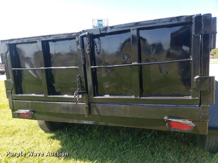 image for item DO3025 1994 Parker Performance Power Hoist  dump trailer