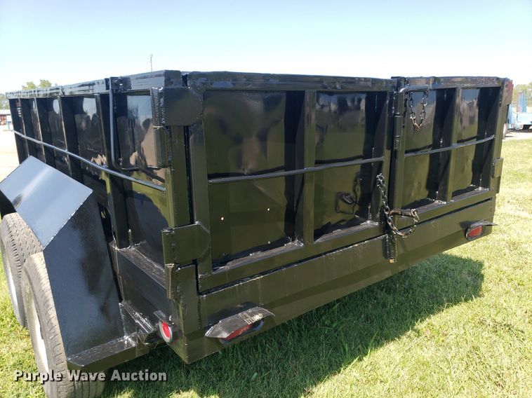 image for item DO3025 1994 Parker Performance Power Hoist  dump trailer