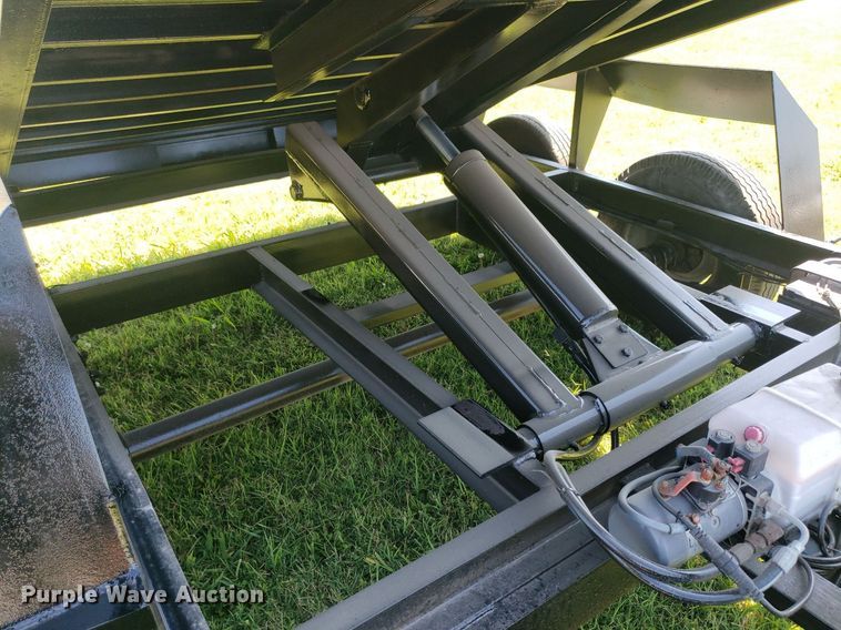 image for item DO3025 1994 Parker Performance Power Hoist  dump trailer