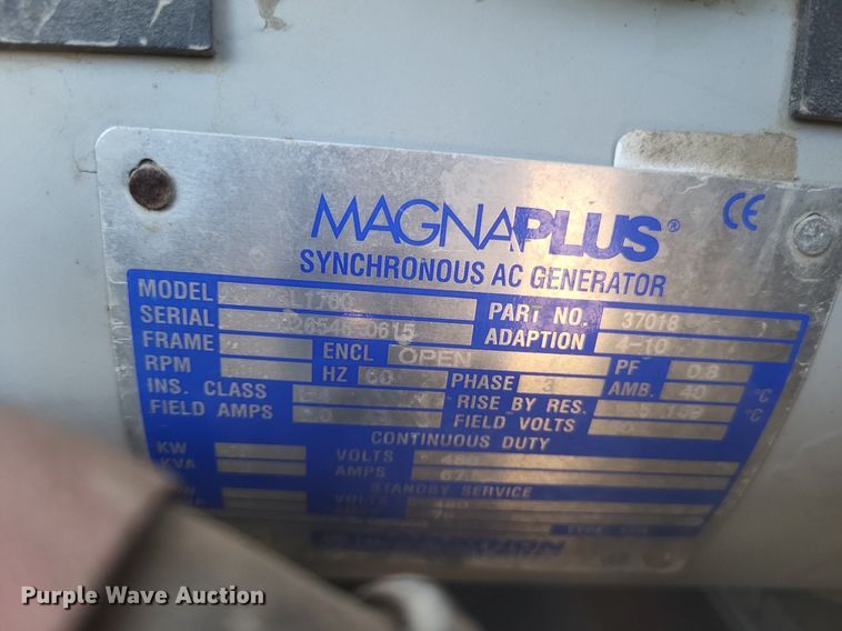 image for item DO4712 2015 Generac Mobile MMG45IF4  generator