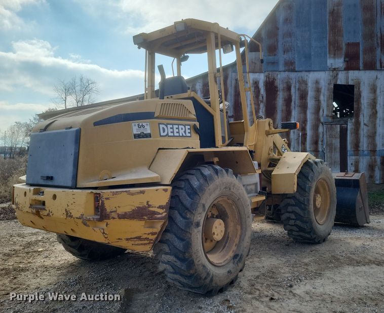 image for item DO4781 1998 John Deere 344H  wheel loader