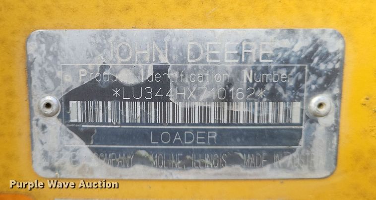 image for item DO4781 1998 John Deere 344H  wheel loader