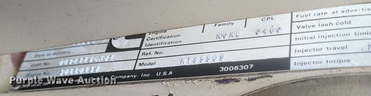 image for item DO4782 Cummins  generator