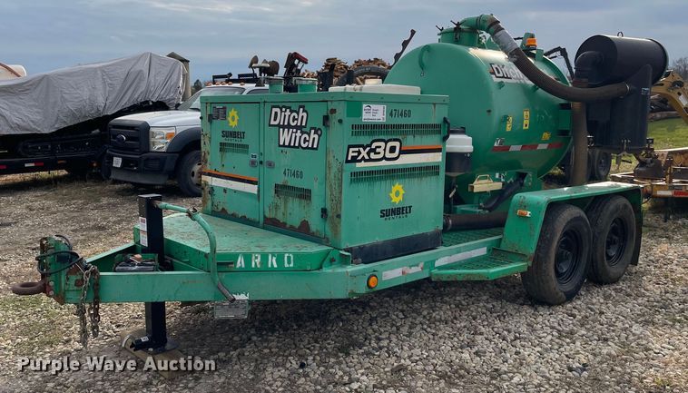 image for item DP0240 2012 Ditch Witch FX30  vacuum excavator