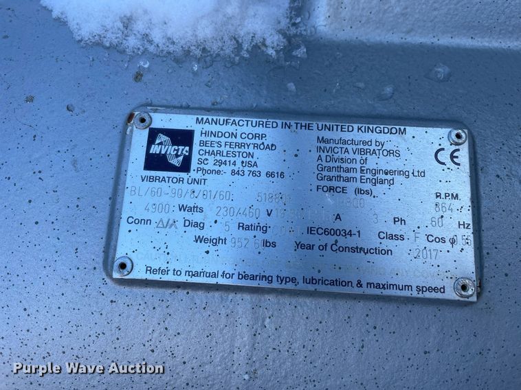 image for item DP0242 2008 Inertia 05169900  screening plant