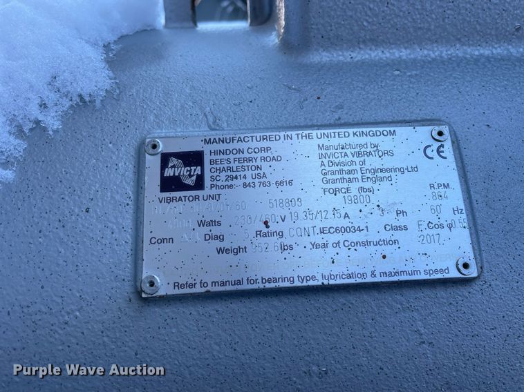 image for item DP0242 2008 Inertia 05169900  screening plant