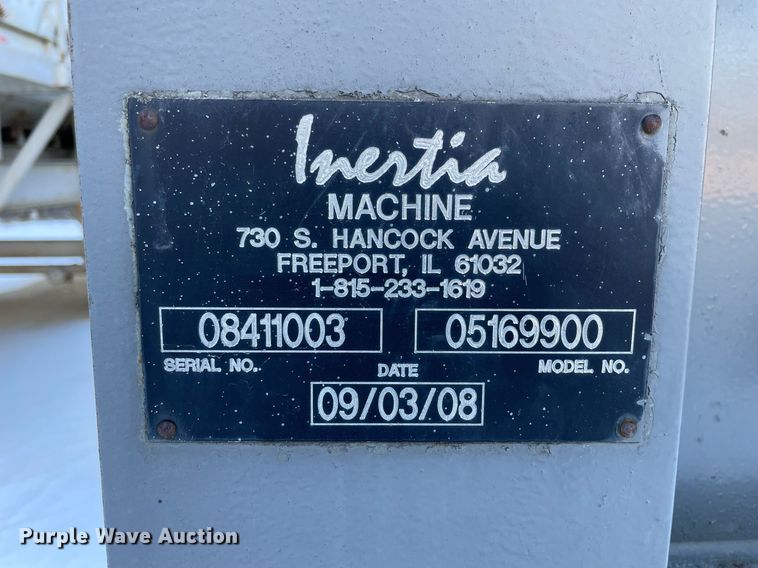 image for item DP0242 2008 Inertia 05169900  screening plant