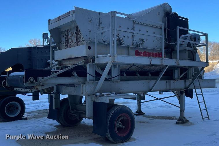 image for item DP0243 Cedarapids  screening plant