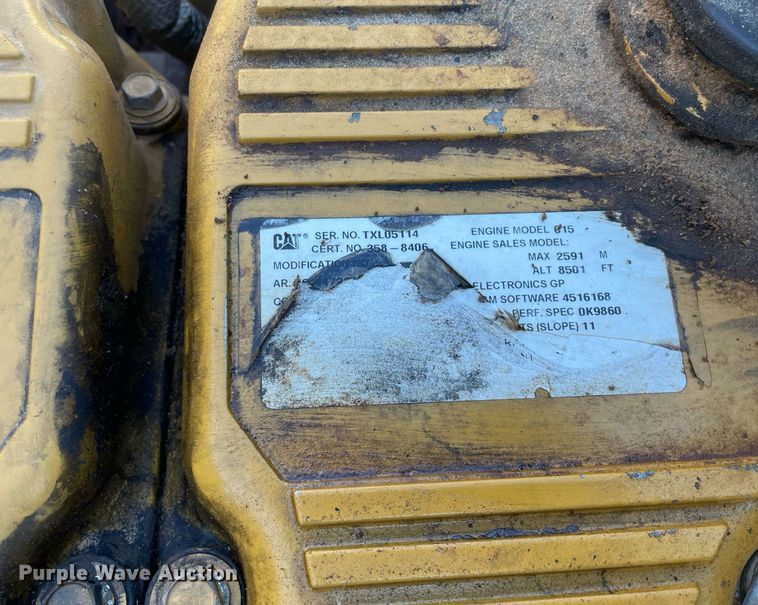 image for item DP0244 2015 Caterpillar 740B  haul truck