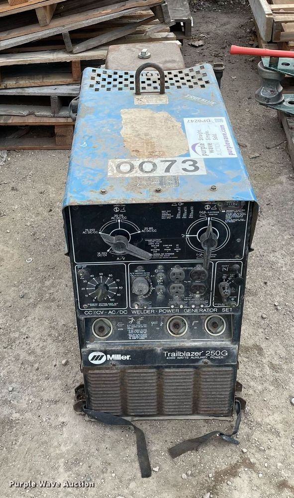 image for item DP0247 Miller Trailblazer 250G  welder/generator