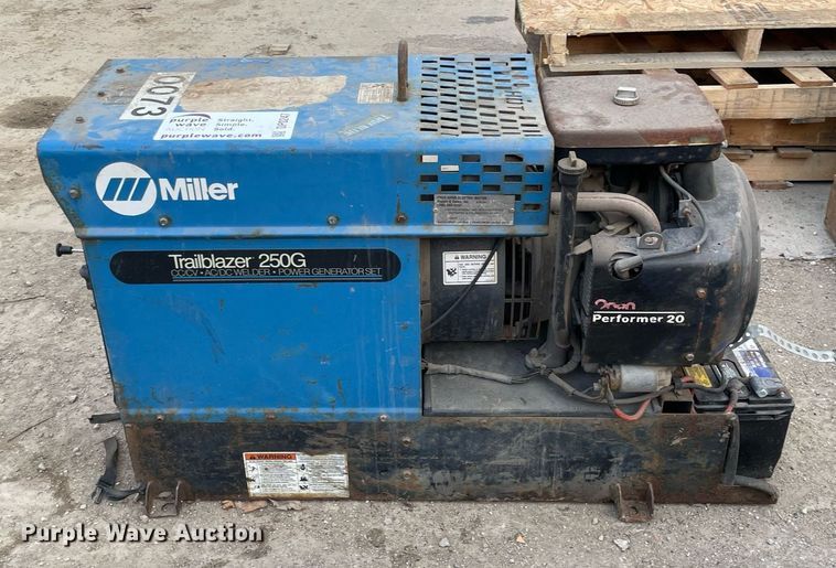 image for item DP0247 Miller Trailblazer 250G  welder/generator
