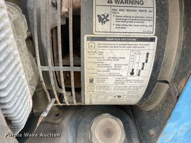 image for item DP0247 Miller Trailblazer 250G  welder/generator