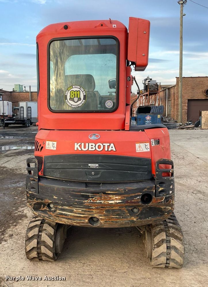 image for item DP0248 2016 Kubota KX91-3S2  mini excavator