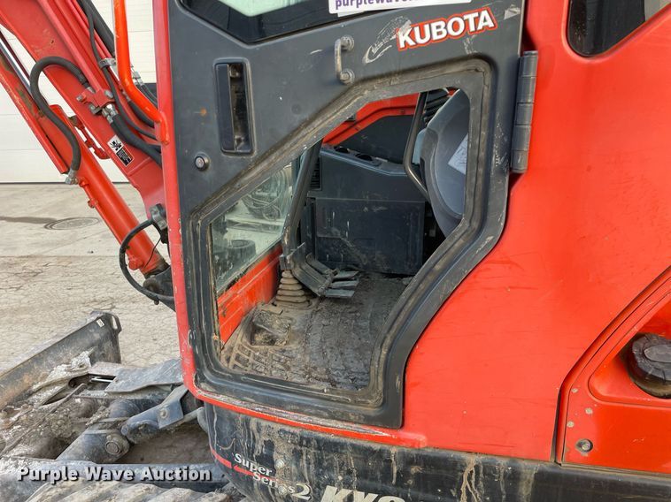 image for item DP0248 2016 Kubota KX91-3S2  mini excavator