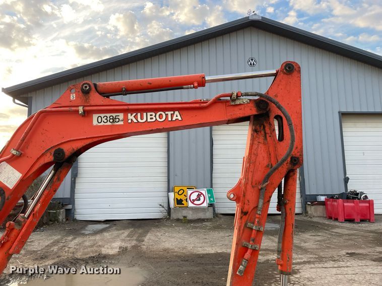image for item DP0248 2016 Kubota KX91-3S2  mini excavator