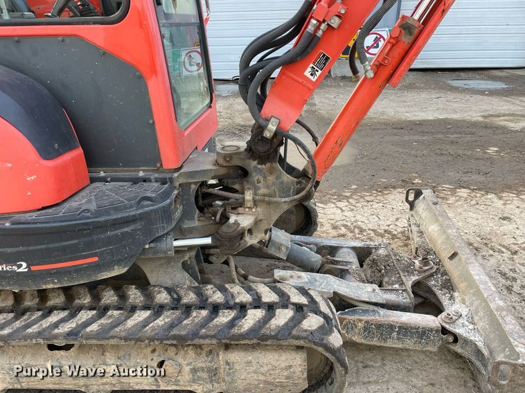 image for item DP0248 2016 Kubota KX91-3S2  mini excavator