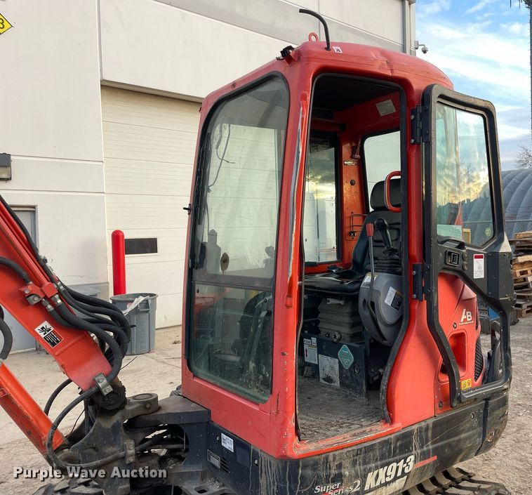 image for item DP0248 2016 Kubota KX91-3S2  mini excavator