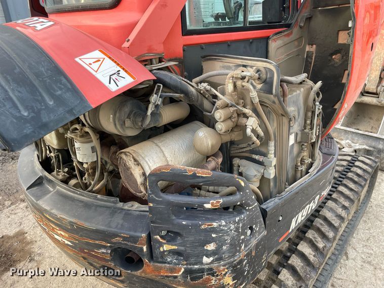 image for item DP0248 2016 Kubota KX91-3S2  mini excavator